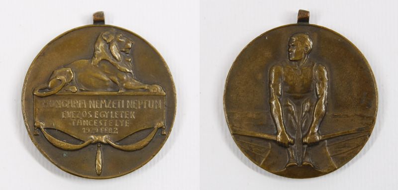 Ismeretlen magyar ötvös () - Hungária Nemzeti Neptun Evezős Egyletek táncestélye, 1929. Febr.2.