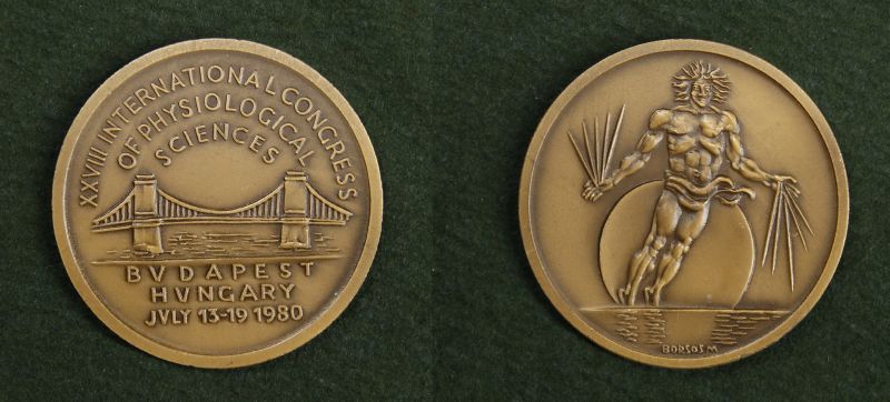 Borsos Miklós (1906 - 1990) - XXVIII. International Congress of Physiological Sciences Budapest Hungary, 1980